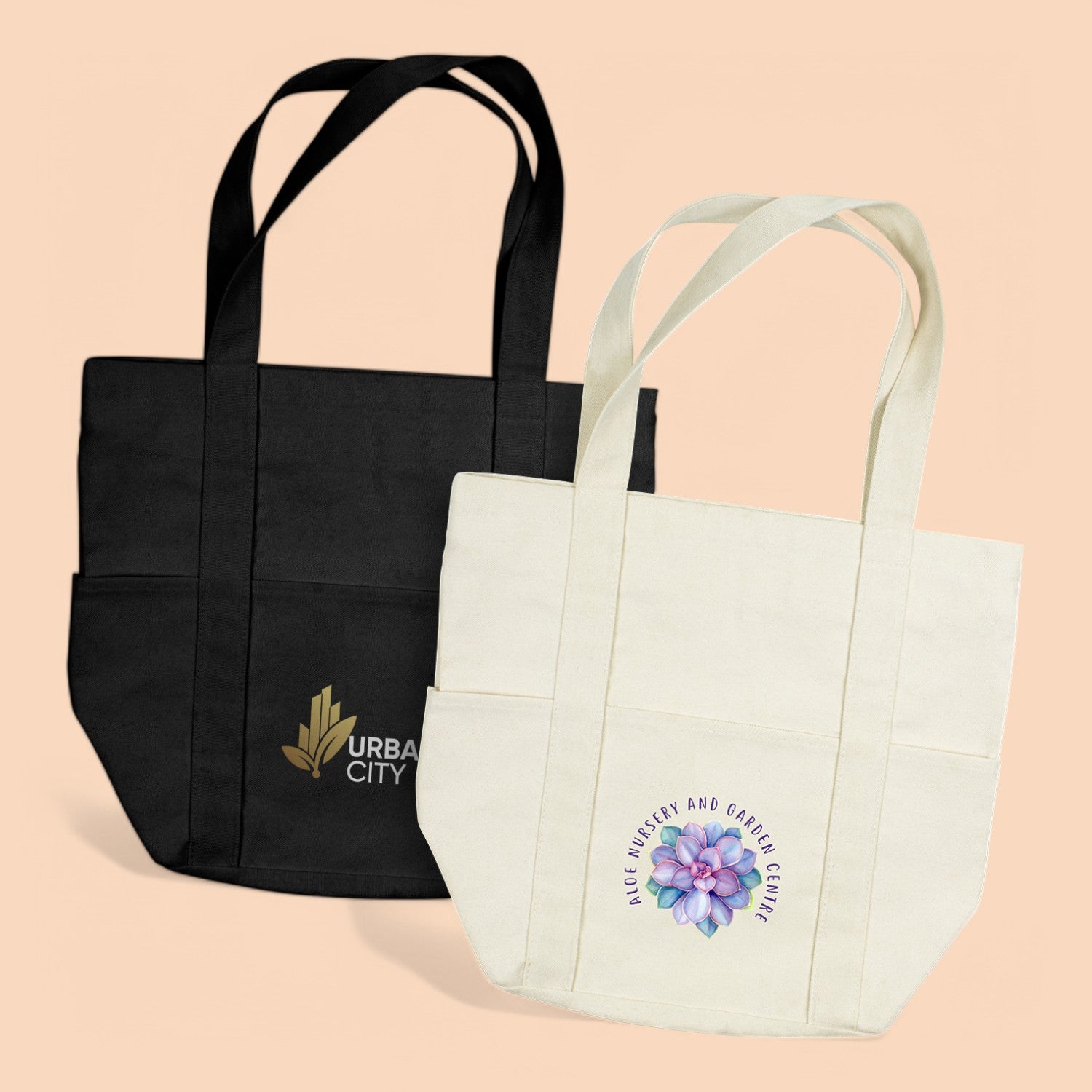 Branded Canvas Tote Bag