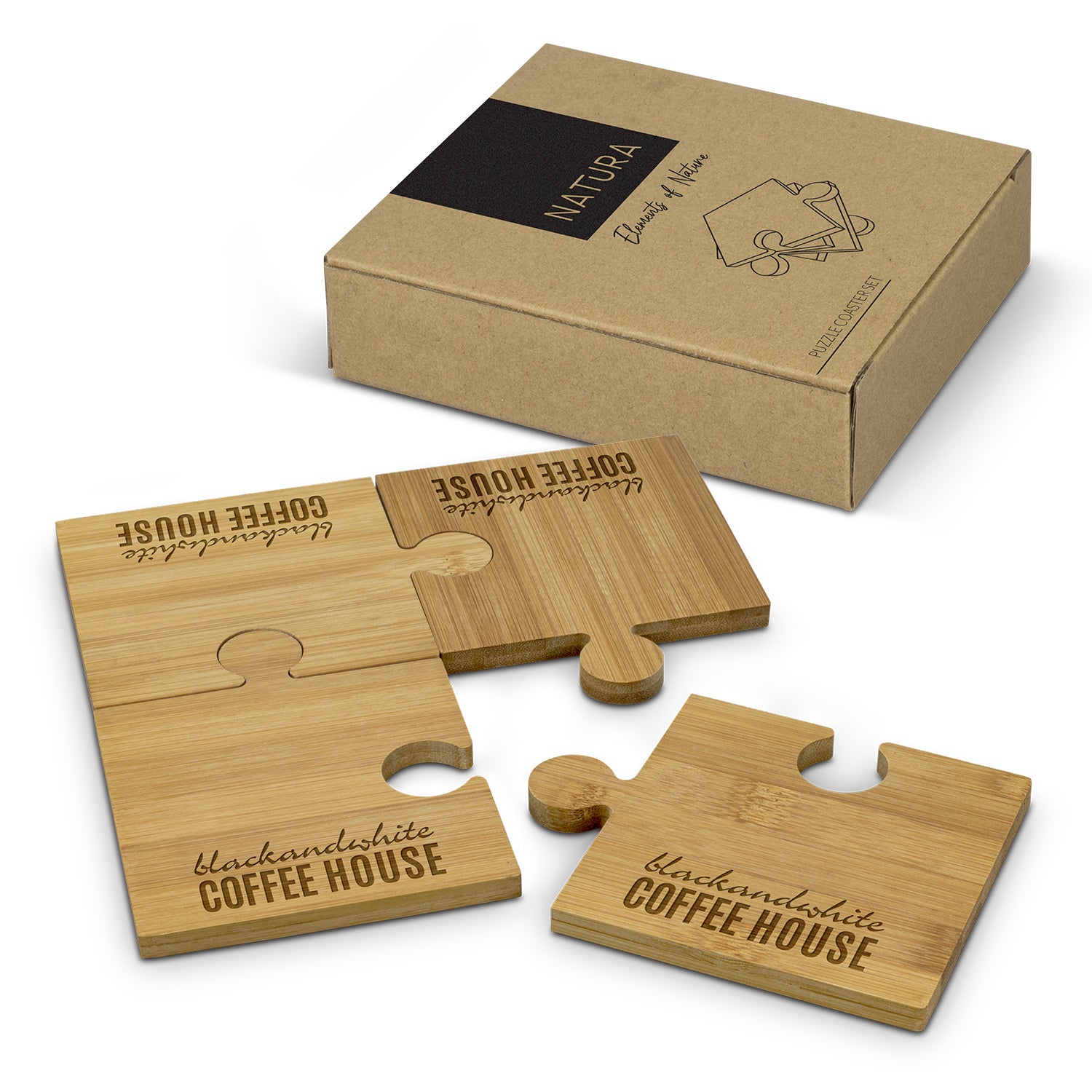 Puzzle Coaster Set of 4
