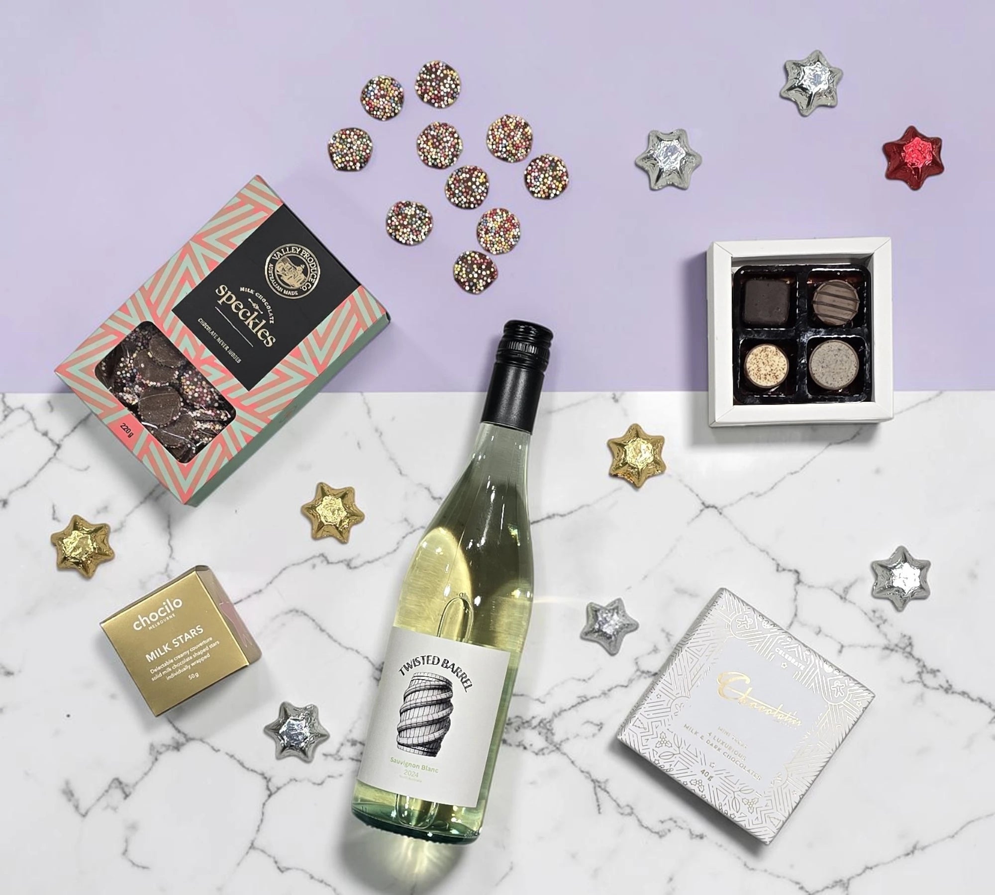 White Wine & Chocolate Treats