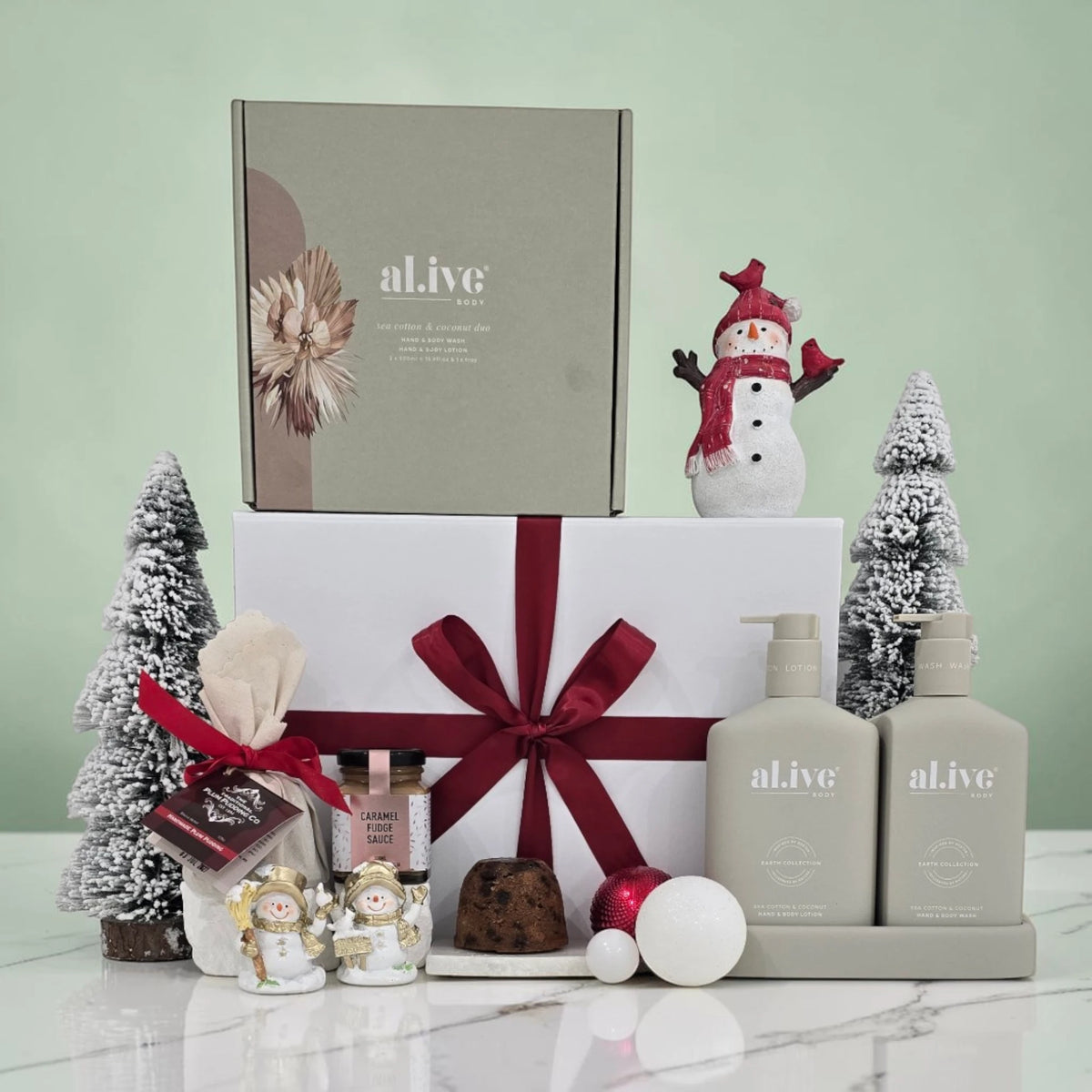 The Christmas Pamper Pudding