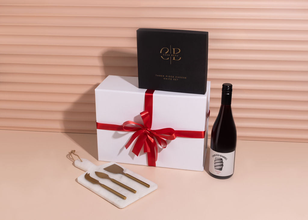 The Red Wine & Marble Home Indulgence Hamper