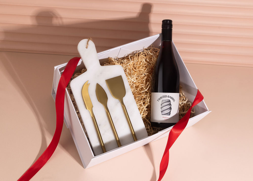 The Red Wine & Marble Home Indulgence Hamper