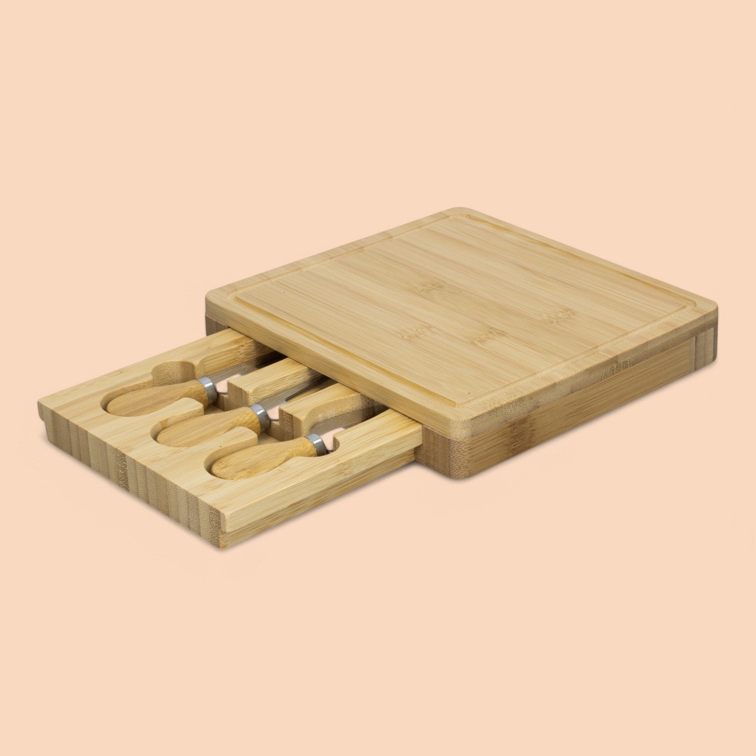 Branded Cheeseboard with Cheese Knives