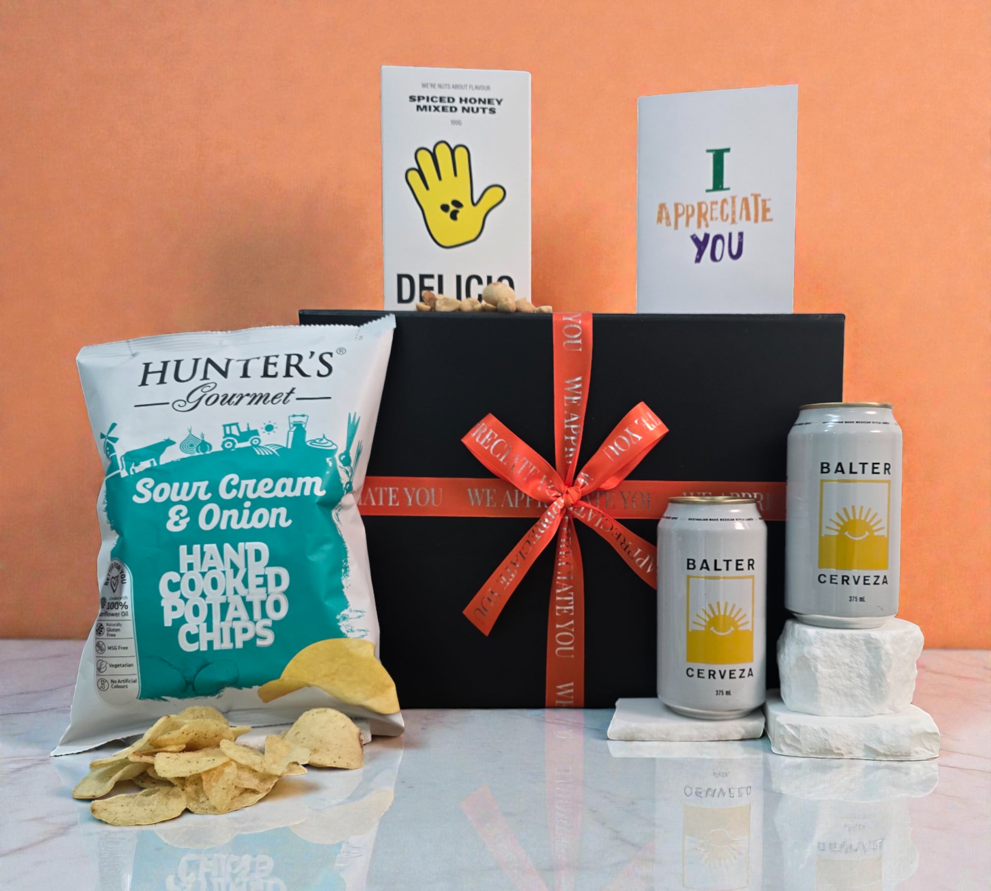 The Appreciation Sip & Snack Hamper