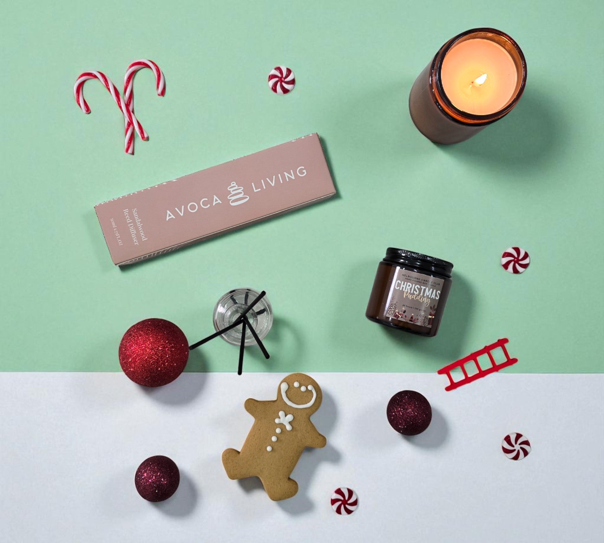 Glistening Gingerbread Sack