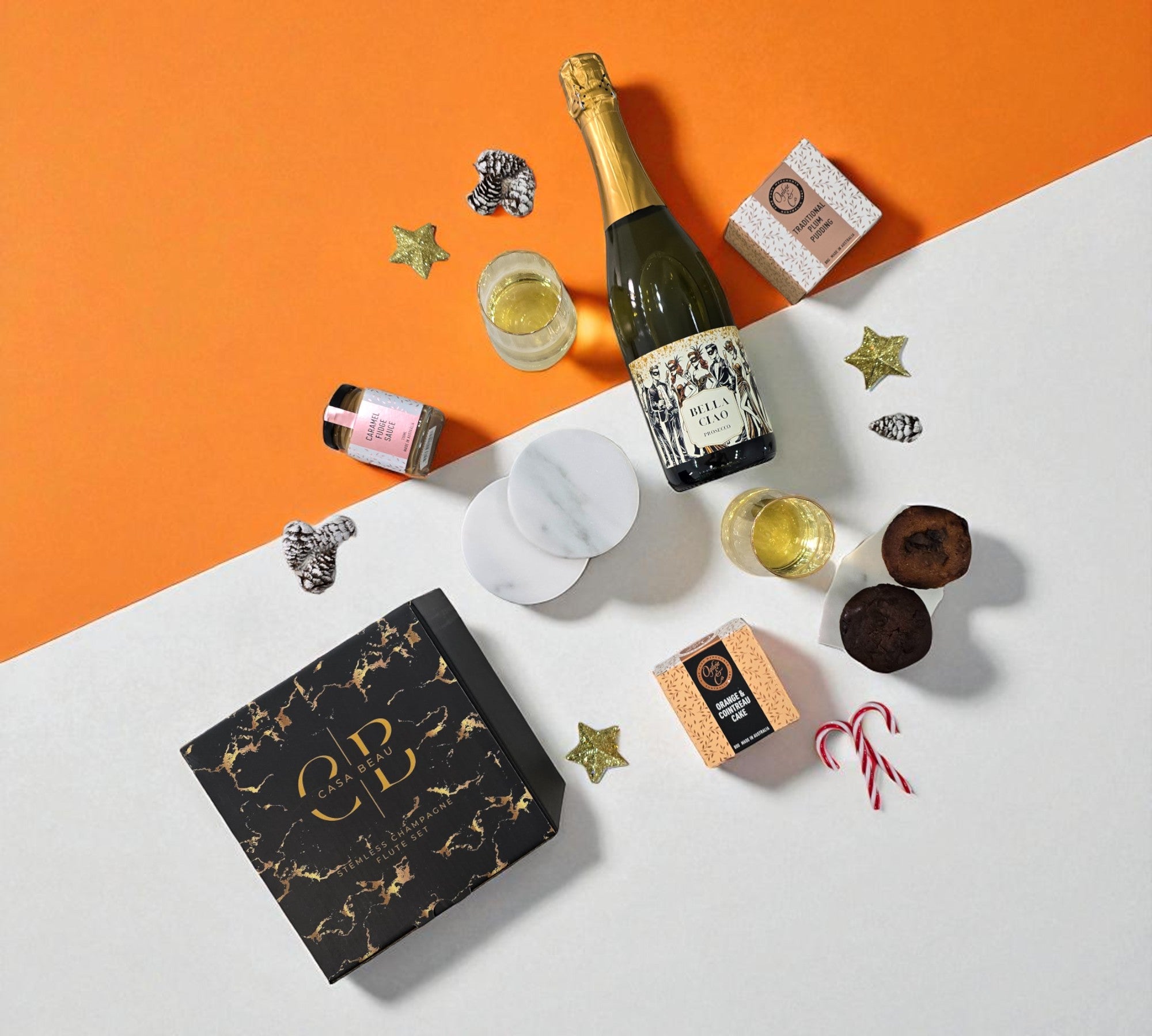 Prosecco & Pudding Celebration Hamper