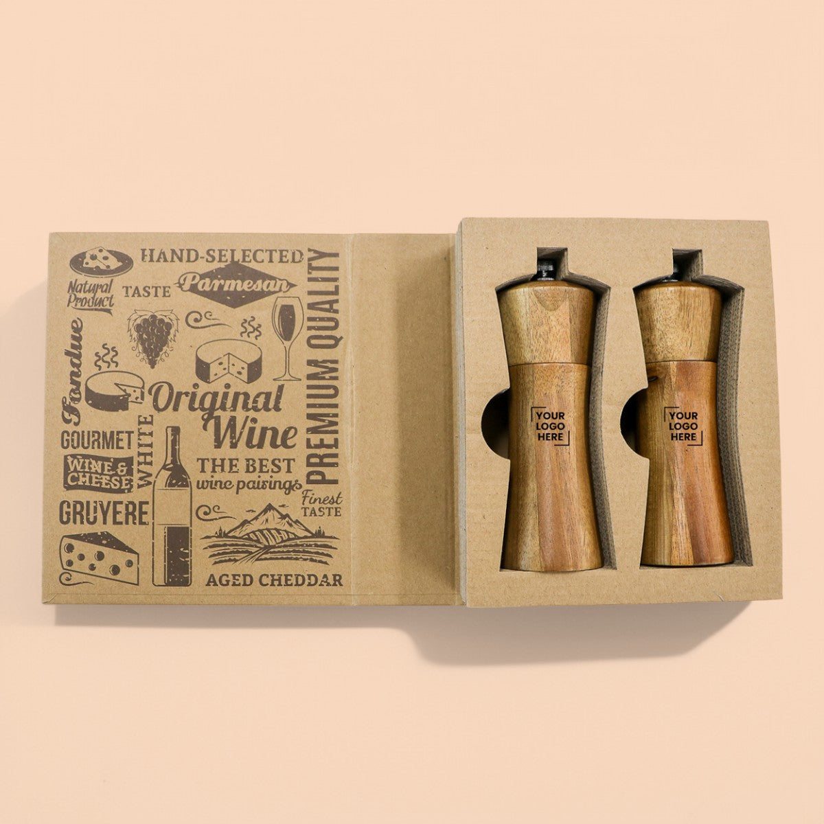 Branded Salt and Pepper Set