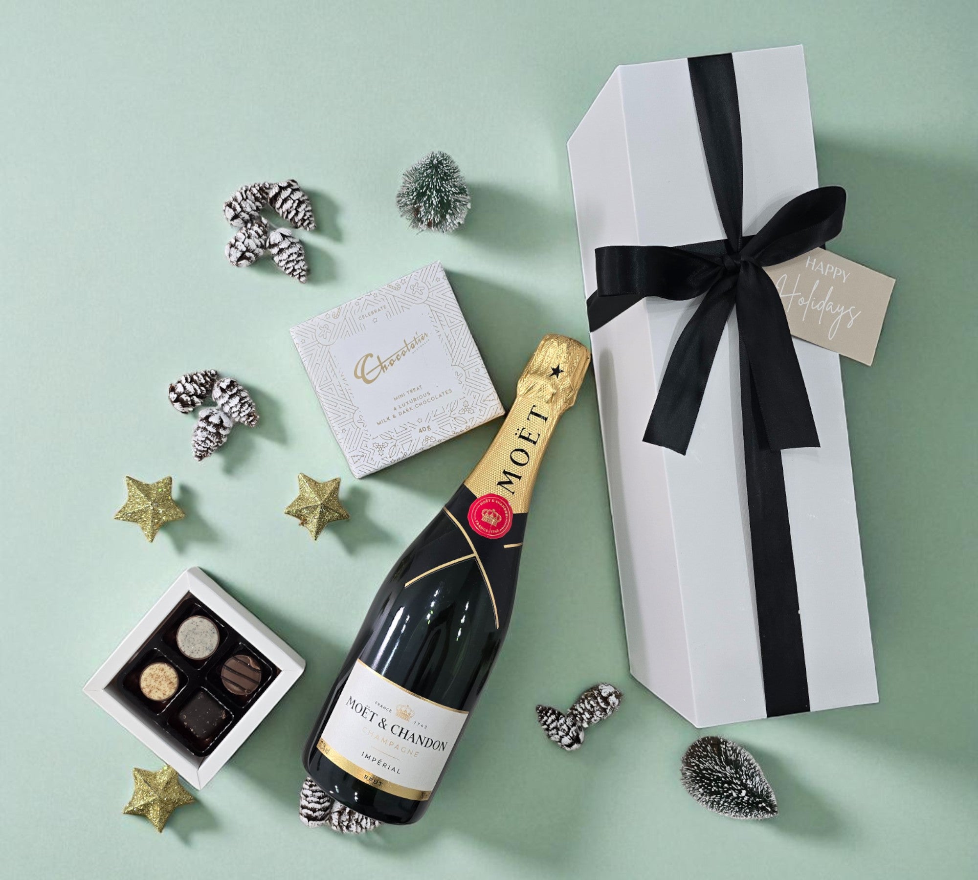 The Merry Moët Cheers Gift