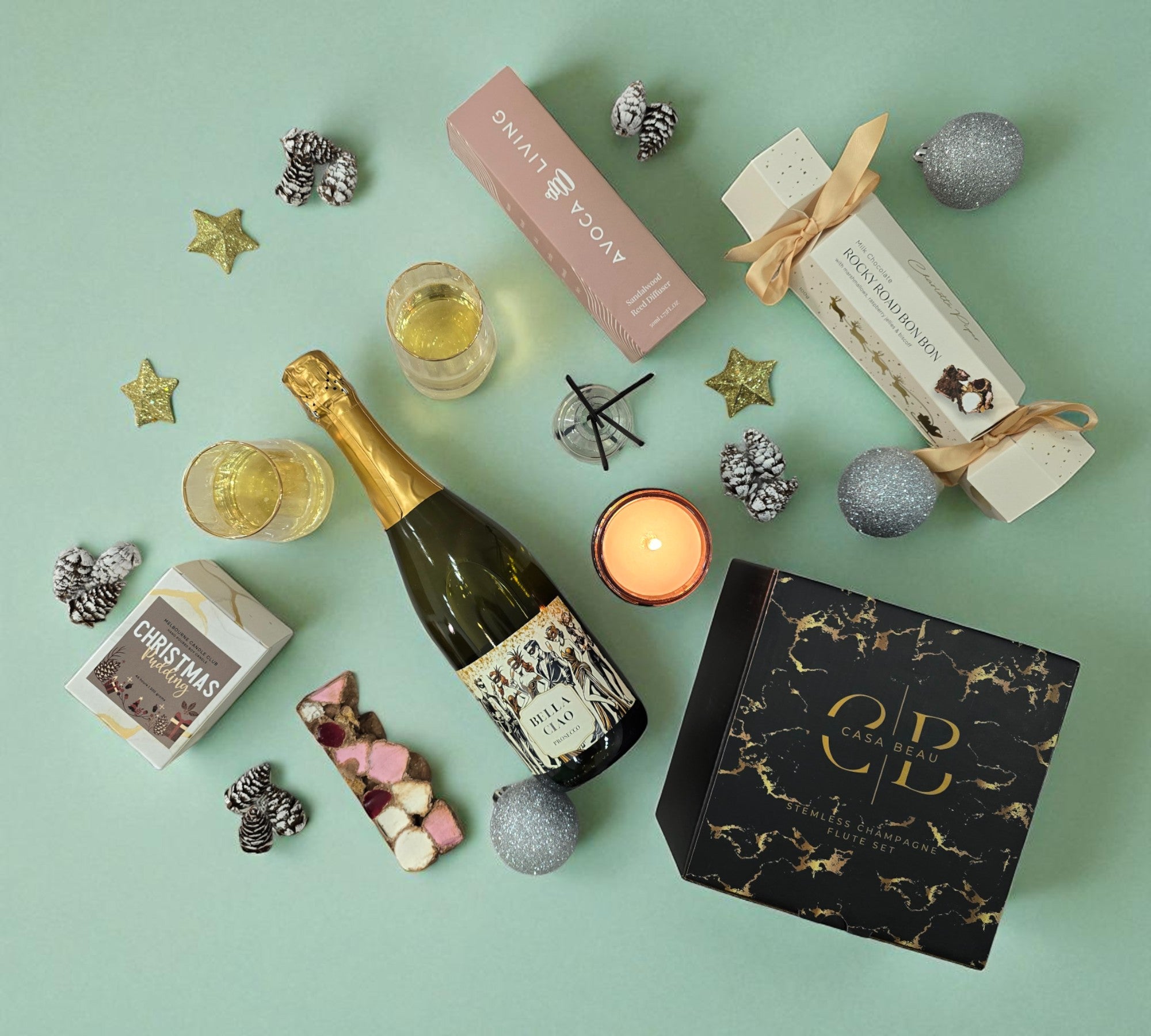 Twinkling Toast & Treats Hamper