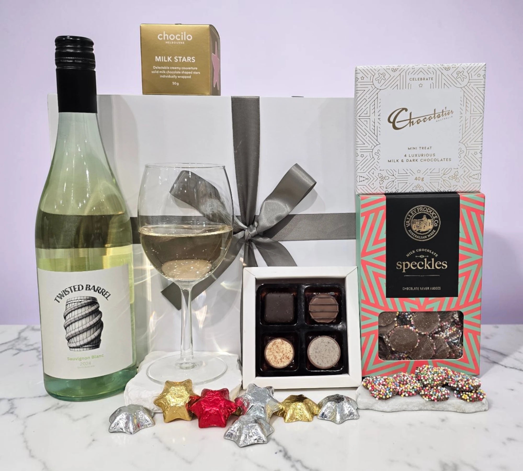 White Wine & Chocolate Treats