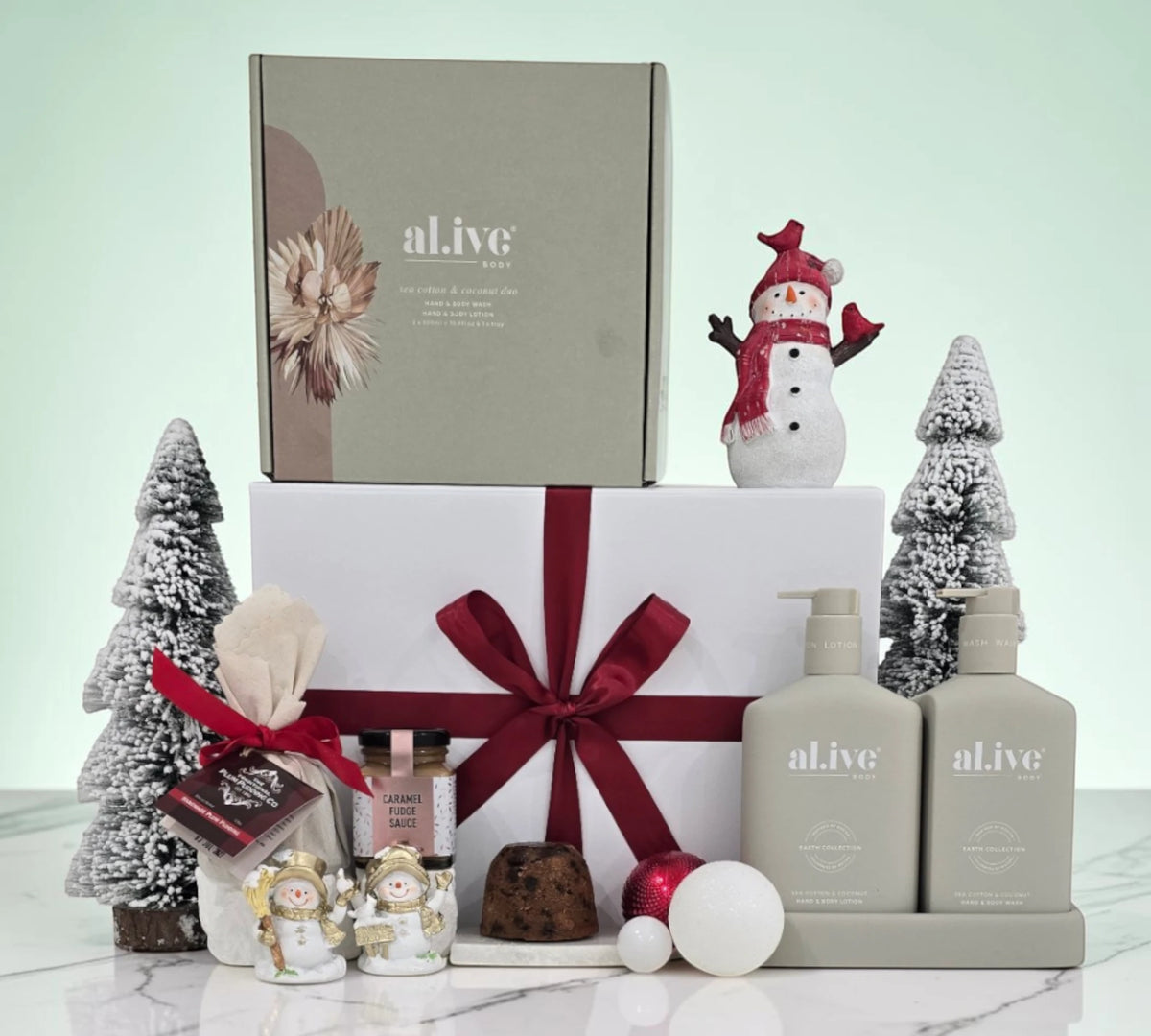 The Christmas Pamper Pudding